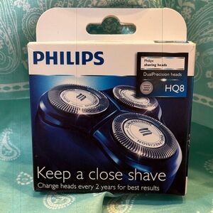 Philips HQ8 Replacement Shaving Heads NOS